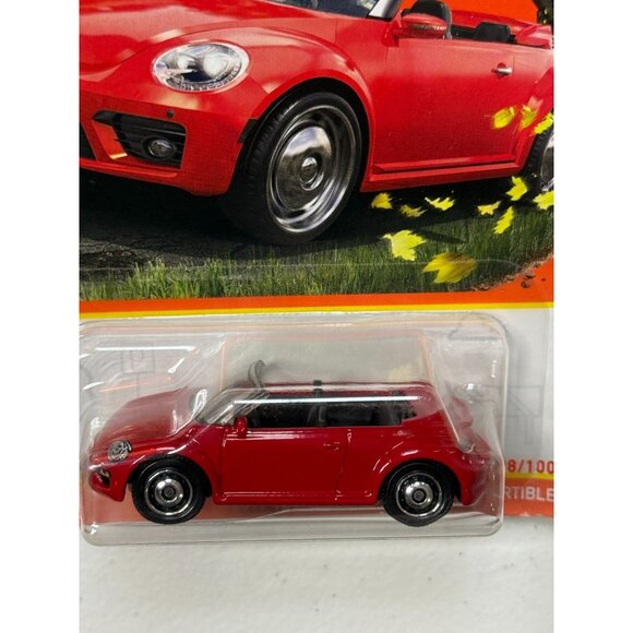 Matchbox 2019 VW Beetle Convertible Diecast Car 1:64 - Picture 2 of 5